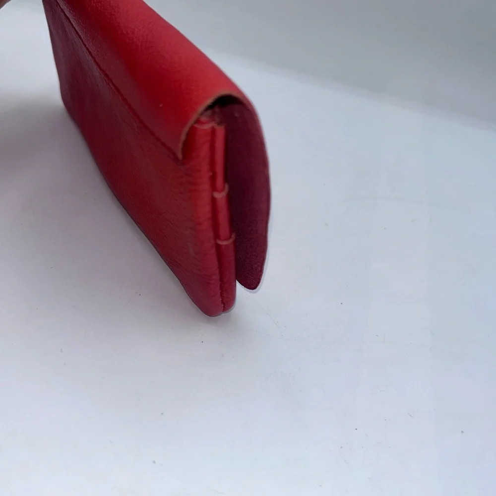 Free People Red Leather Wallet - Picture 3 of 9